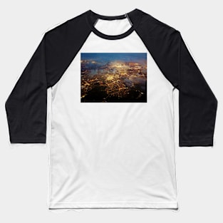 Night in the City Baseball T-Shirt